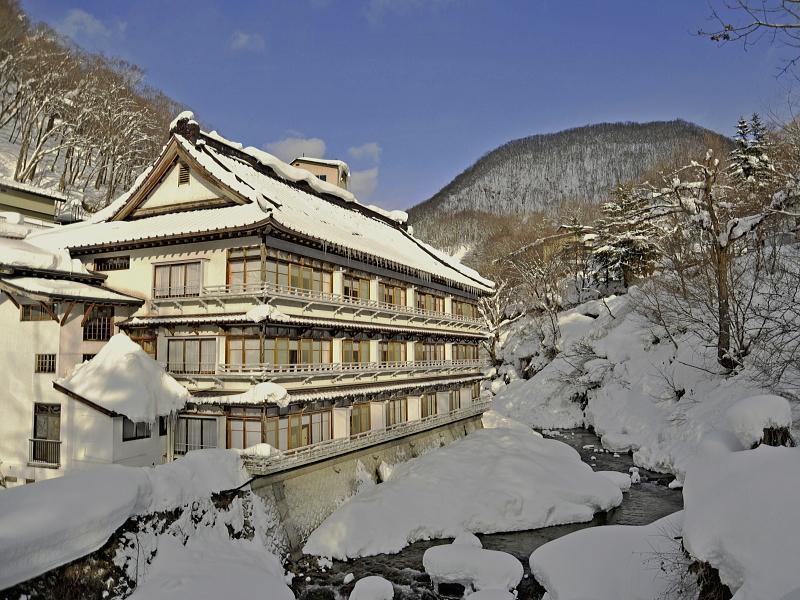 מלון מינקמי Takaragawa Onsen Ousenkaku מראה חיצוני תמונה