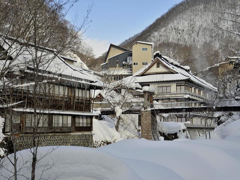 מלון מינקמי Takaragawa Onsen Ousenkaku מראה חיצוני תמונה